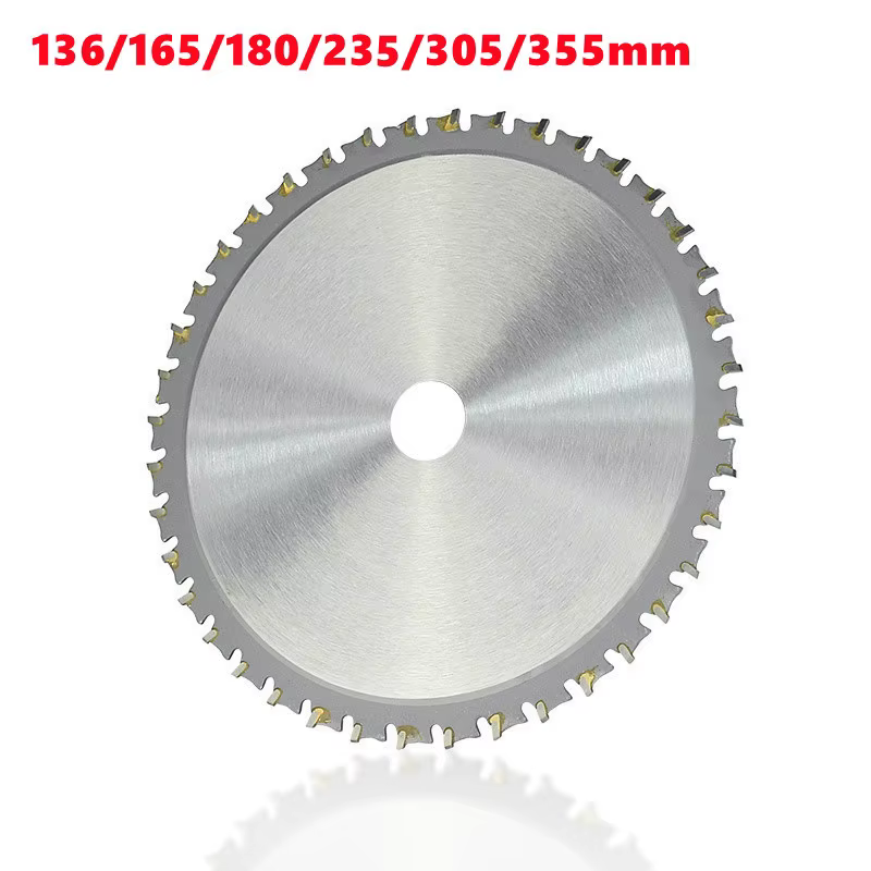 Disque de lame de coupe en métal 136/165/180/235/305/355mm, lame de scie circulaire en carbure 30T-8
