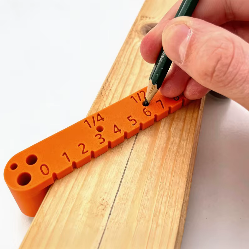 Jauge de précision pour le travail du bois : guide de traçage et de perçage pour une largeur de 120 