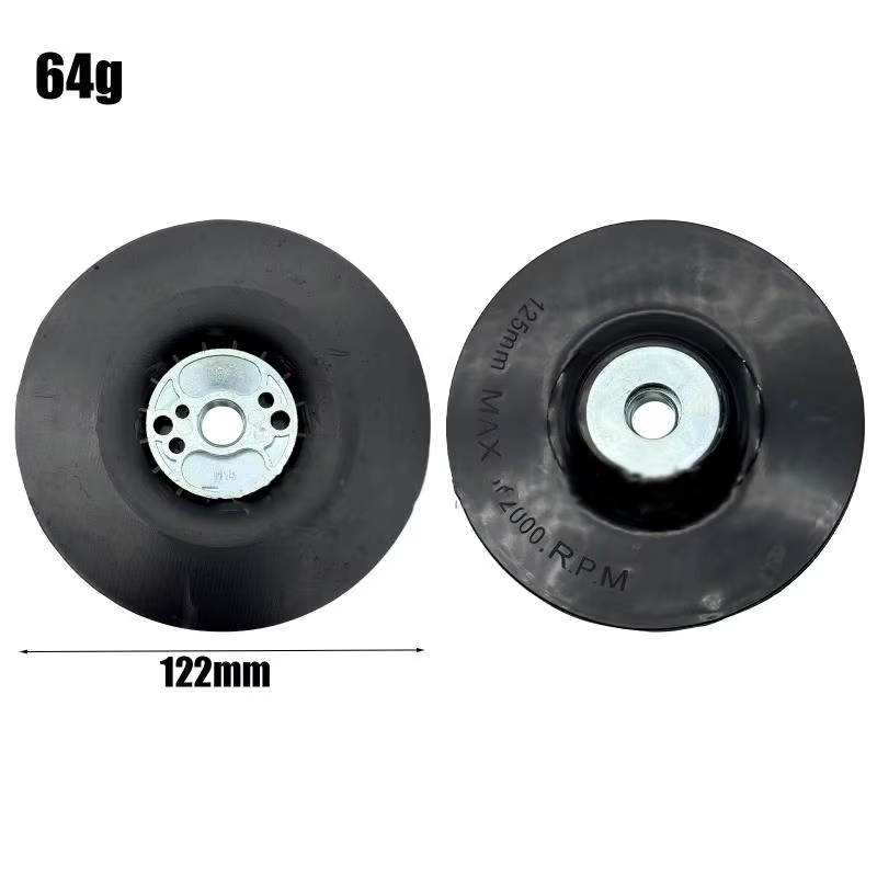 Disque de ponçage, tampon de support, fixation pour meuleuse d'angle, accessoires d'outils électriqu