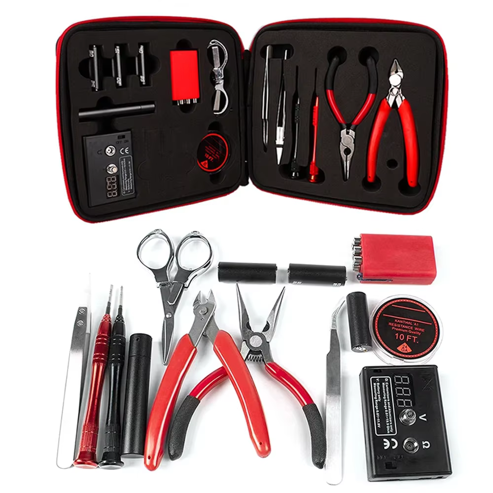 Pince à épiler en céramique Coil Jig, Kit d'outils Master V2 V3, Bobine de roulement, Fil chauffant,