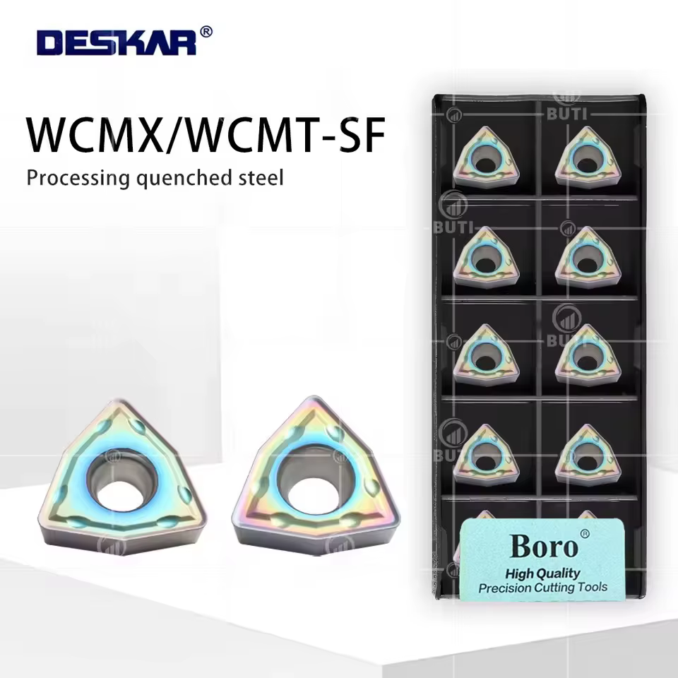 DESKAR 100% Original lame de forage en forme de U en acier trempé tour WCMX 030208   WCMX 040208   W