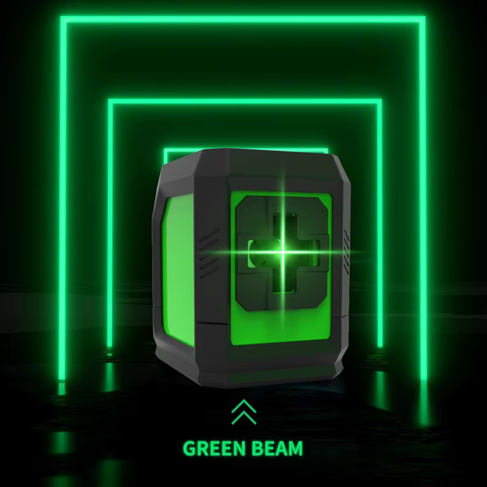 HILDA niveau Laser Instrument Laser vert à 2 lignes avec niveau mural magnétique Portable Support pr