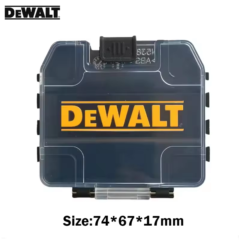 DEWALT jaune noir Mini boîte de rangement authentique boîte de foret originale haute dureté empilabl