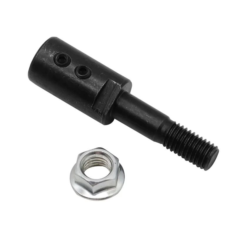 Adaptateur de broche de 10mm pour le meulage et le polissage, meuleuse d'établi de moteur d'arbre de