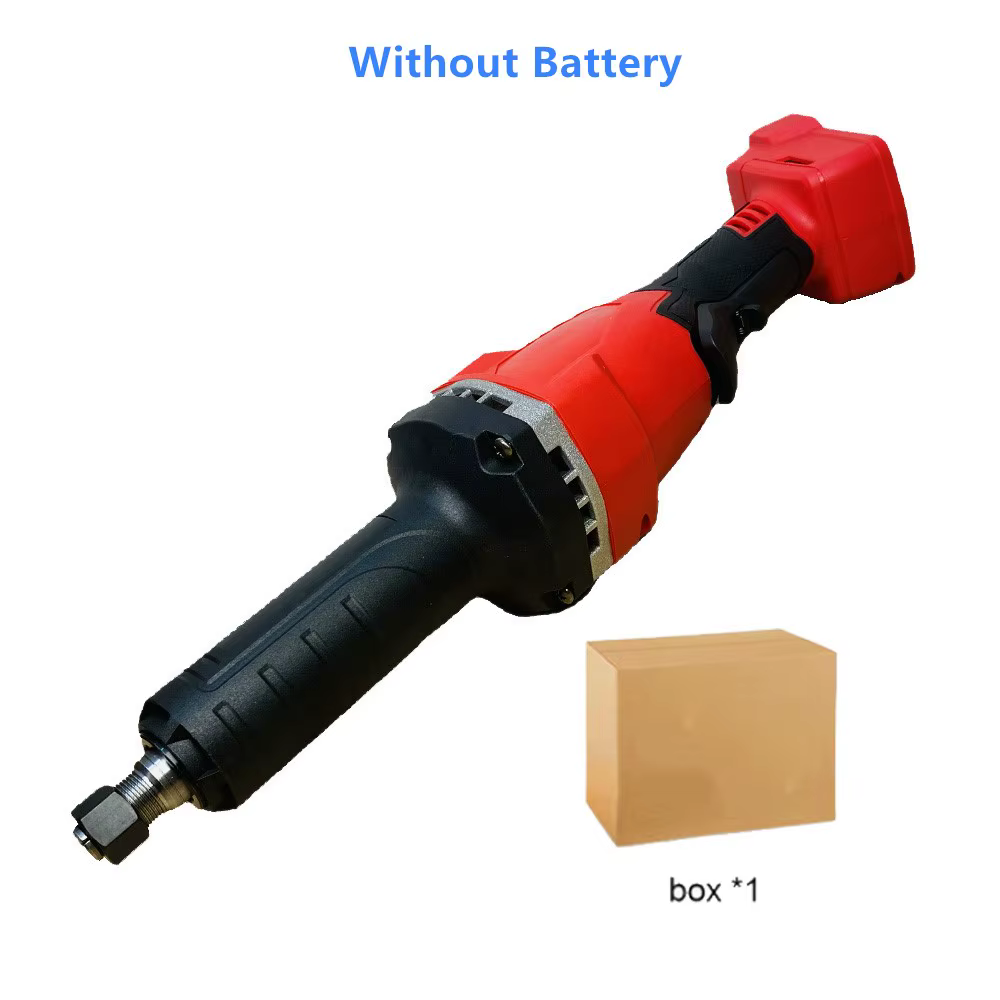 Pour Milwaukee 18V batterie meuleuse droite sans brosse meuleuse électrique gravure outil de polissa