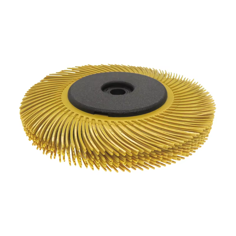 Brosse de meule Abrasive en Nylon de 6 pouces, Anti-colmatage, longue durée de vie pour le métal, l'