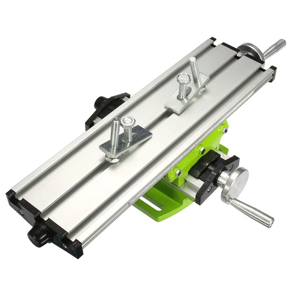 Table de travail multifonctionnelle pour mini perceuse, fixation d'étau, réglage des coordonnées X e