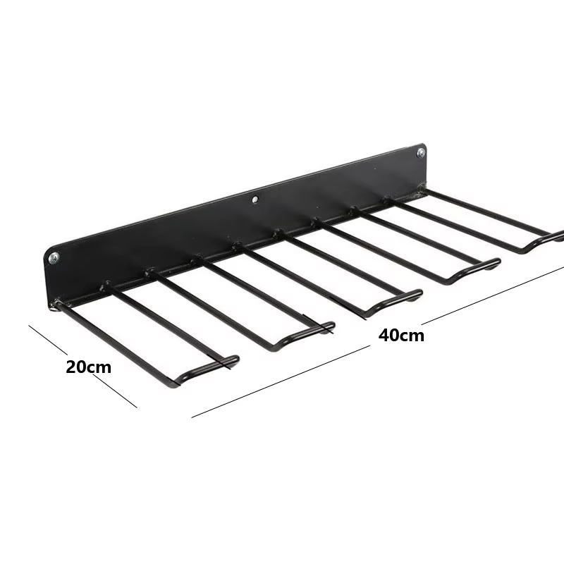 Support de perceuse électrique à main en fer, support d'outils de tournevis, support de rangement de