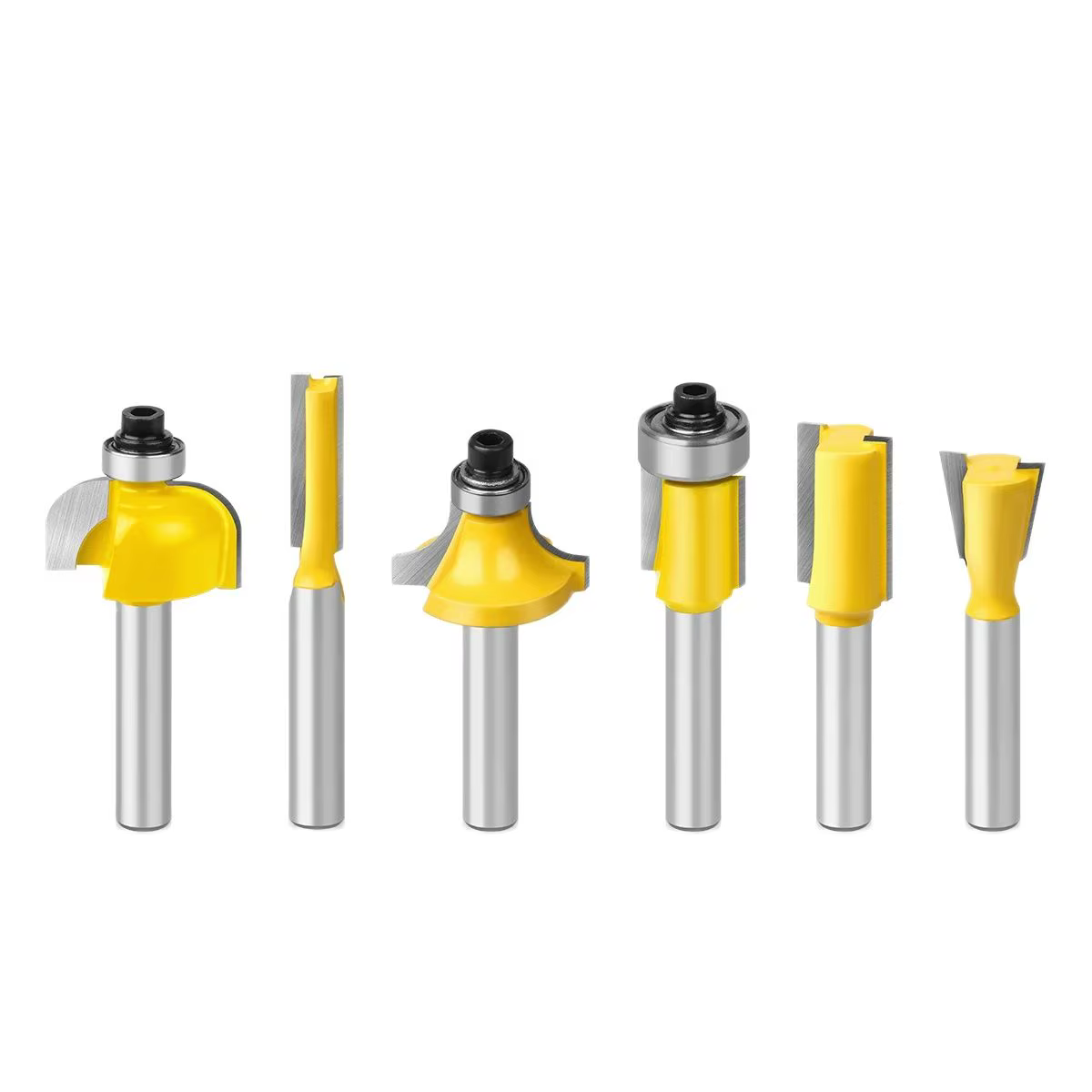 Ensemble d'outils de mèche de toupie en carbure cémenté massif, coupe-machine de coupe, travail de c