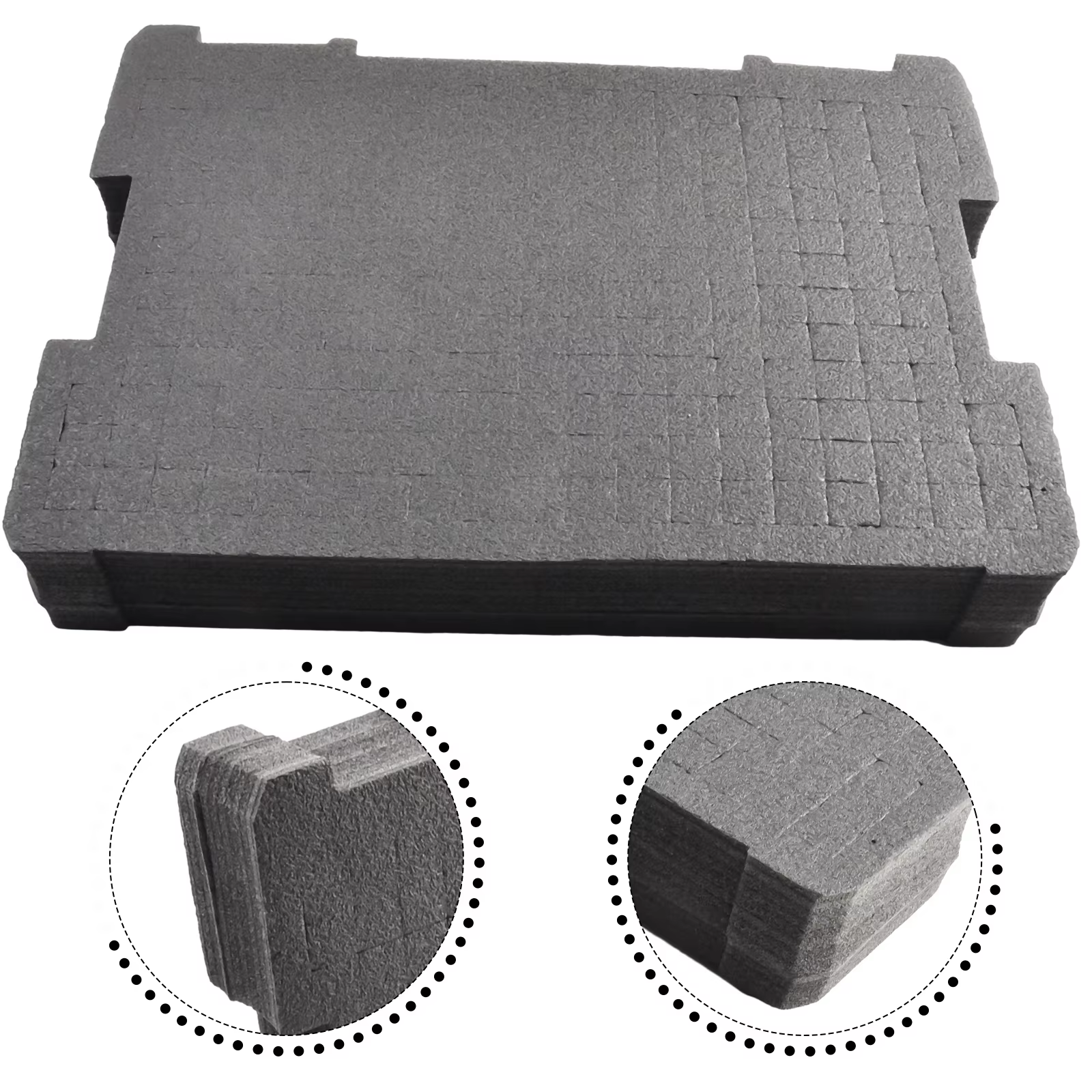 Transportez vos outils en toute sécurité avec insert en mousse, DWST88801, DWST17808, DWST17807, DWS