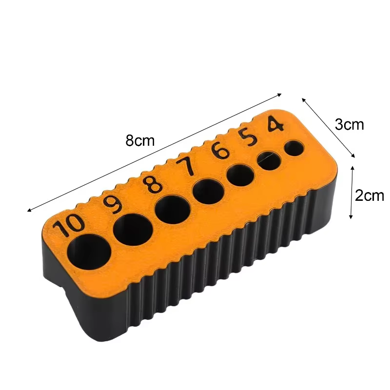 Guide de perçage adapté aux trous de 4/5/6/7/8/9/10 mm, outil de perçage DIY, bloc de perçage, outil