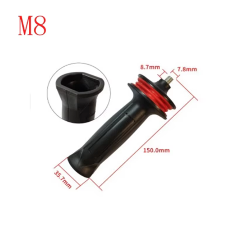 Poignée latérale anti-vibration de remplacement M8 M10 M12 M14 pour meuleuse d'angle BOSCH GWS20-180