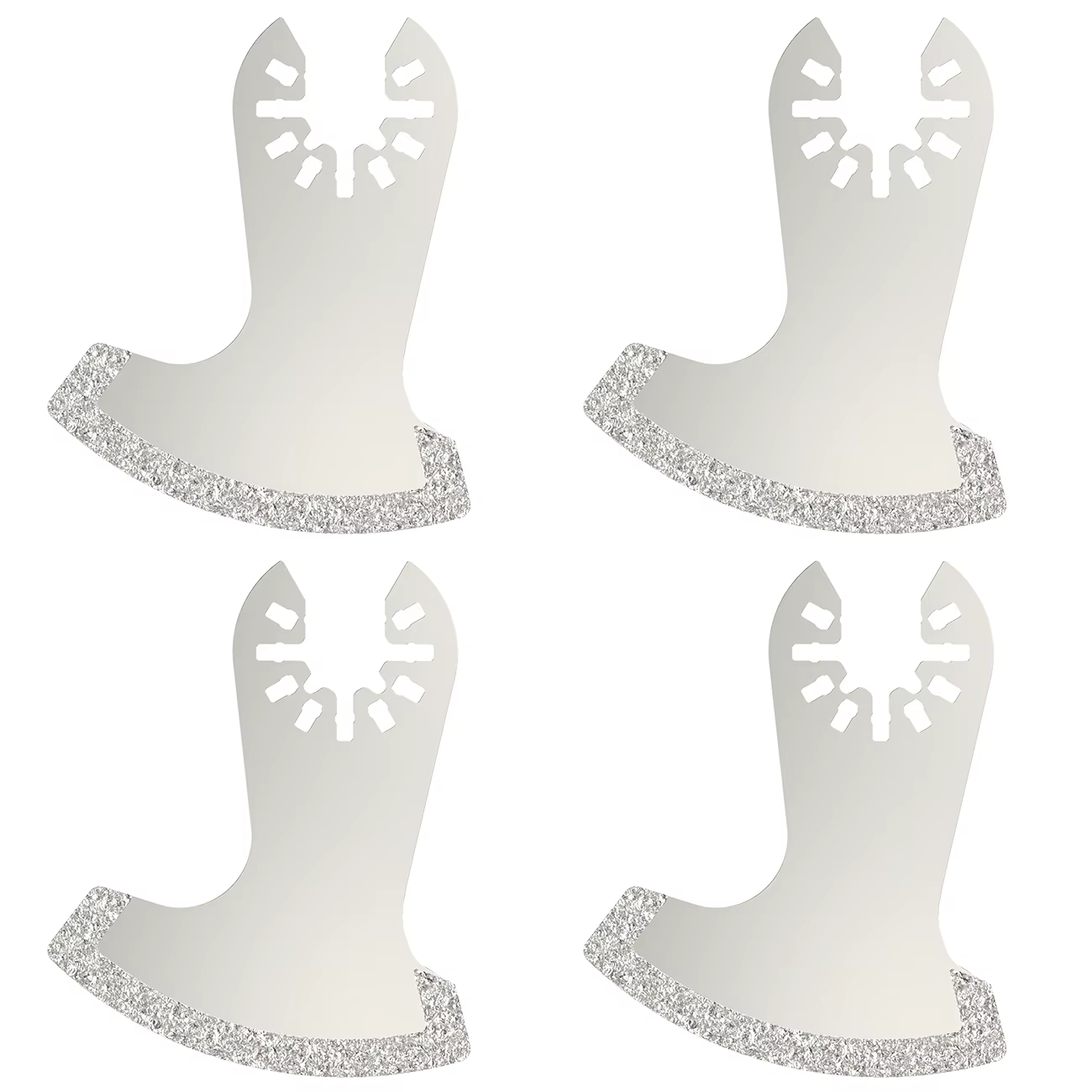 Lames de scie diamantées oscillantes, multi-outils, coupe-acier à haute teneur en carbone, adaptées 