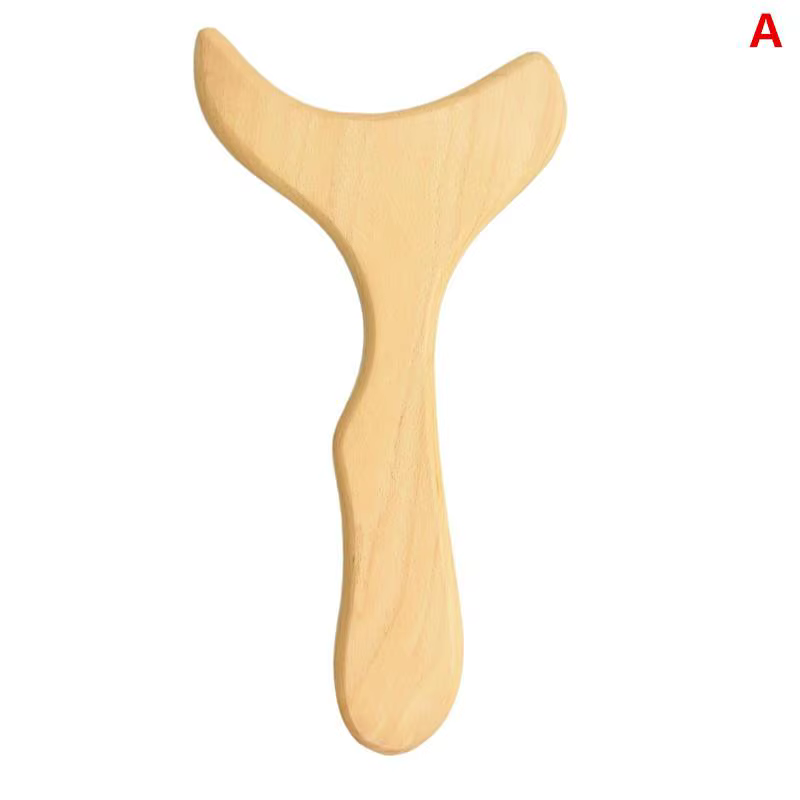 Outils de massage en bois Gua Sha, masseur lymphatique en bois, outil de sculpture corporelle, outil