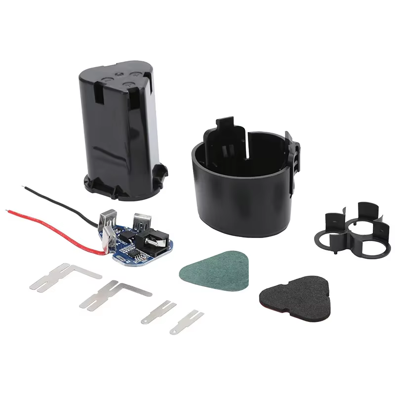 Kit de bricolage de batterie d'outils électriques enfichables 12V, chargeur de batterie Lithium-Ion 