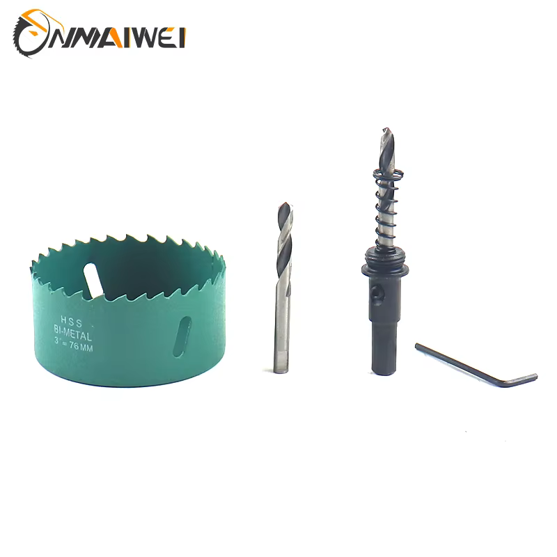 Scies à trous pour bois 68mm M42, foret bimétallique, outils de menuiserie, couronne de perçage du b