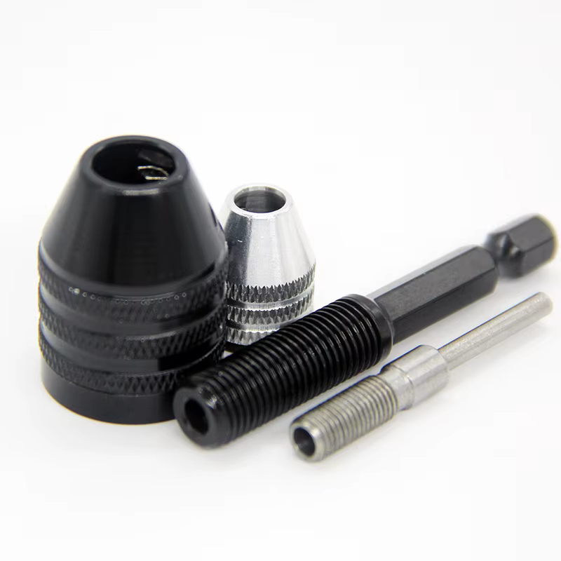 Mandrin de perceuse, tournevis sans clé, adaptateur de pilote d'impact, Micro moteur électrique, pin