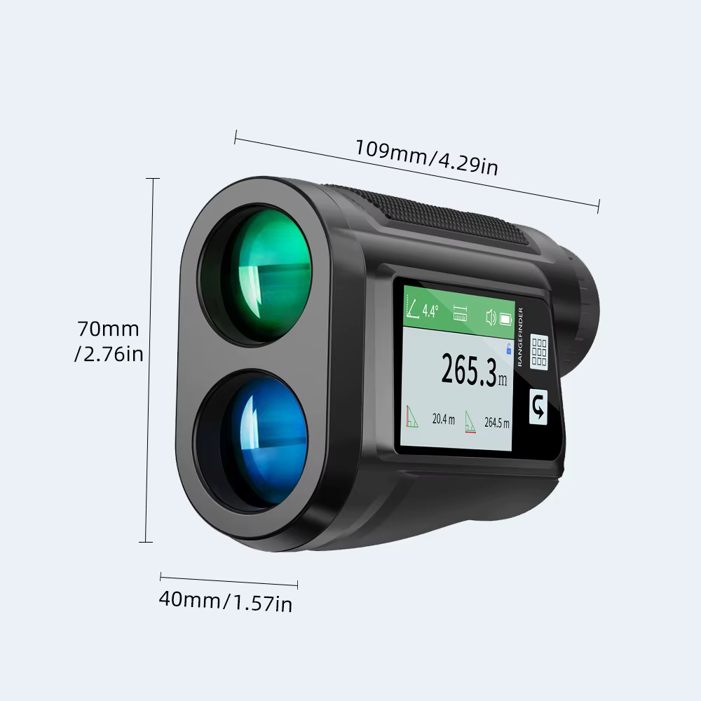 Télémètre laser multifonction avec 10 modes de mesure de zone/volume, écran latéral annoncé par la v