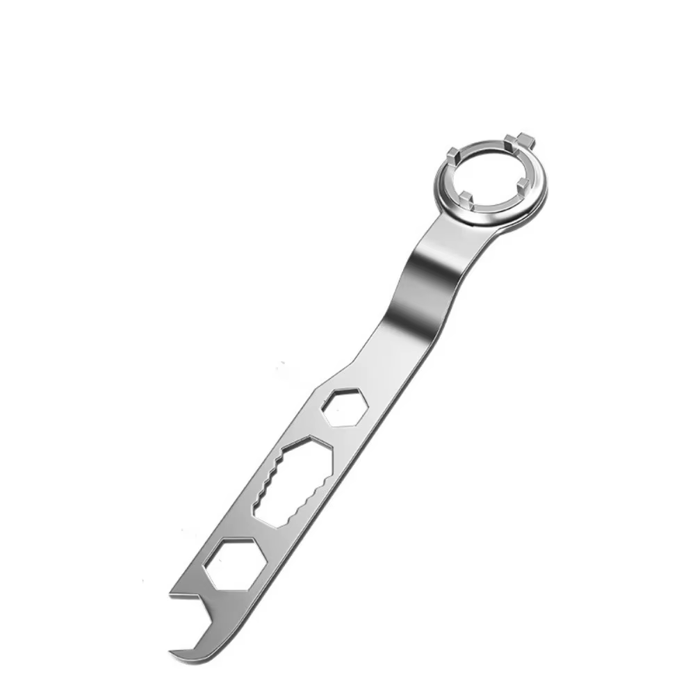 Clé de serrage stable pour meuleuse d'angle, haute résistance, multi-usages, à 4 griffes, double têt
