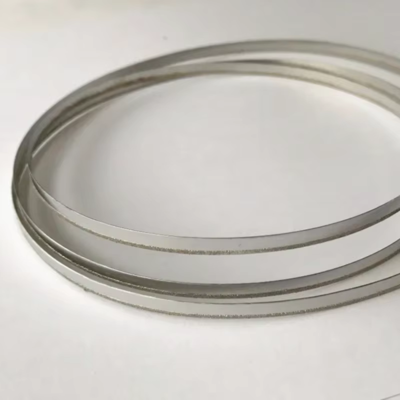 Lame de scie à ruban de remplacement, 3 pièces, 42''x1/8 ", 1/4 ", revêtement diamant, pour CR40 Cus