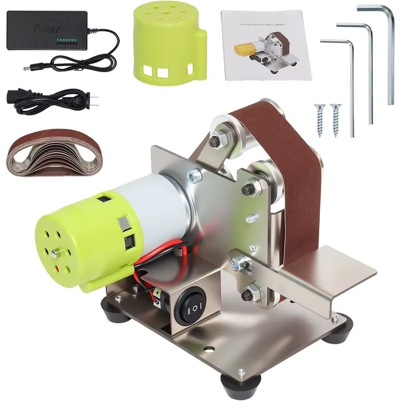 BSEVB-Mini ponceuse à bande électrique, machine à polir pour la fabrication de couteaux, le travail