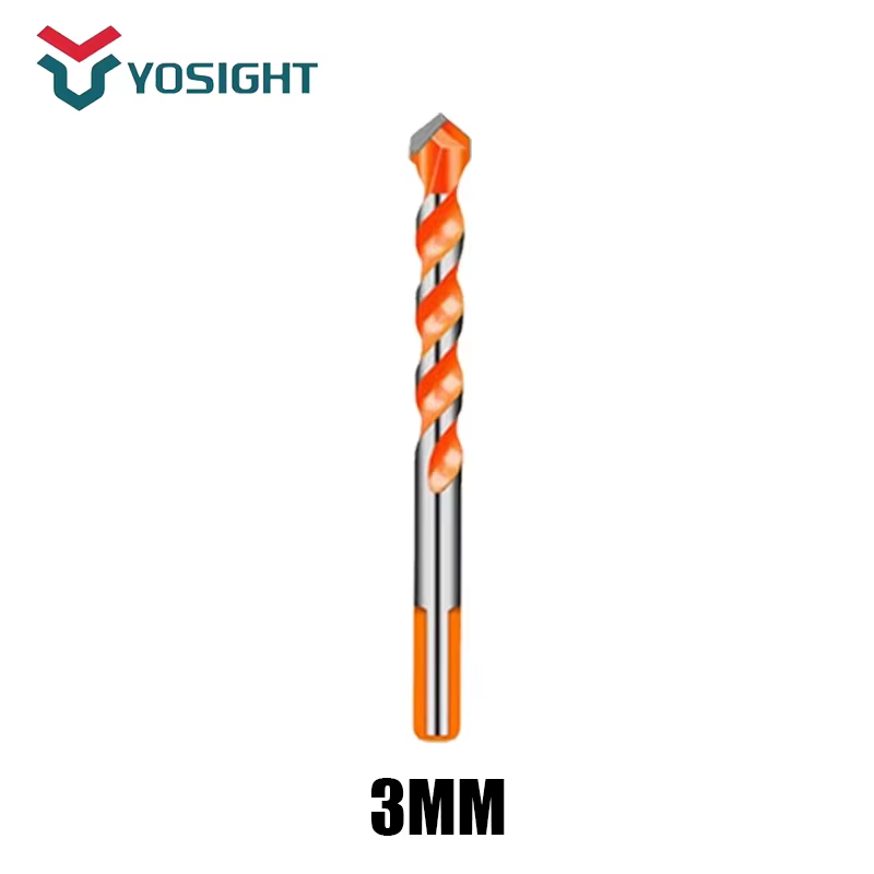 Perceuse électrique robuste pour béton, verre en aluminium, brique, carrelage, marbre, acier allié a