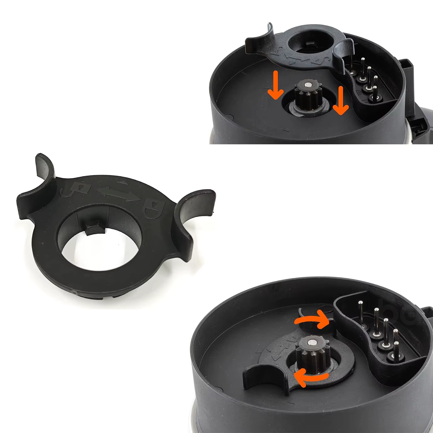 Lame fixe pour Cecotec Mambo 7090/8090/8590/9090/9590/10070/10090, porte-couteau pour Robot de cuisi
