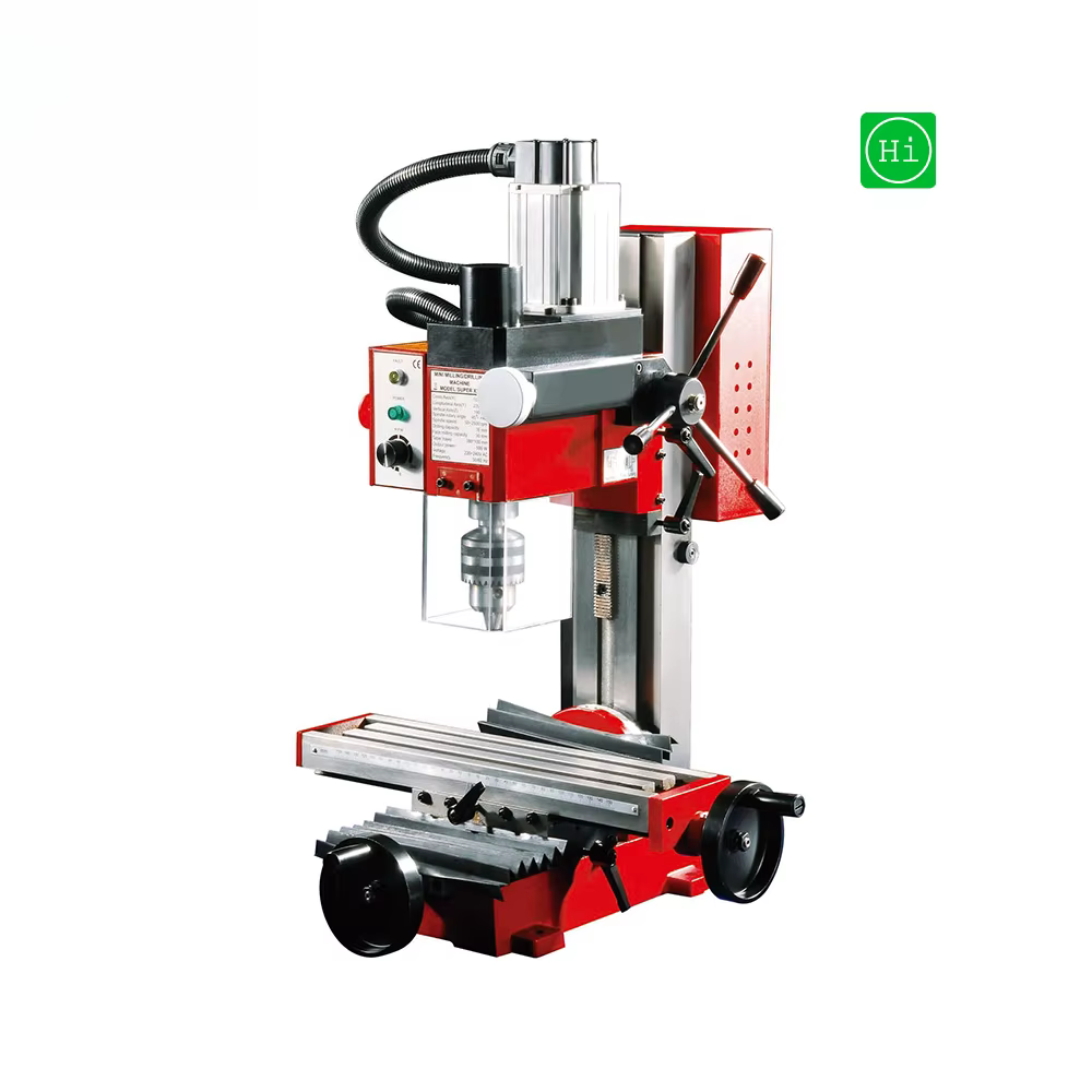 Machine de fraisage et de perçage SX2, capacité de perçage mini 16 mm, machine de fraisage à moteur 