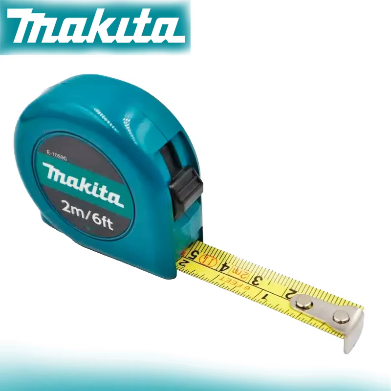 Ruban à mesurer Makita E-10590 2M, revêtement amélioré, protection, durabilité, outil de mesure comp