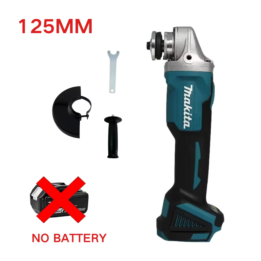 Makita DGA404 – meuleuse d'angle sans fil 125mm, 8500PRM, outil électrique de polissage et de meulag