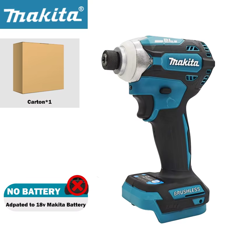 Perceuse-visseuse électrique sans fil Makita DTD171, compacte, rechargeable, outils de bricolage