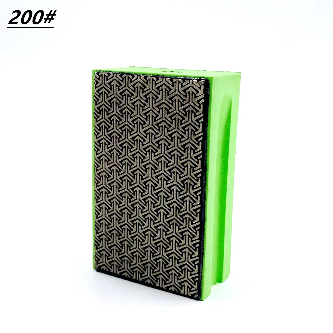Bloc de tampon manuel pour polissage diamant, 1 à 4 pièces, 60 # 100 # 200 # 400 #   Pour carreaux d