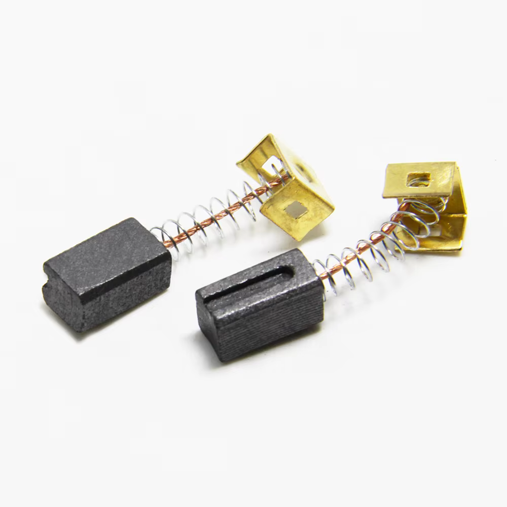 5 paires de balais de charbon 6,4 x 7,9 x 12,5 mm 596071 -00 pour meuleuse d'angle Black Decker, mot