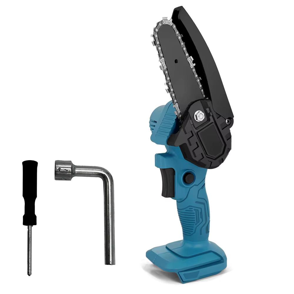Mini tronçonneuse 4/6 po pour le travail du bois avec petite tronçonneuse électrique portative pour 