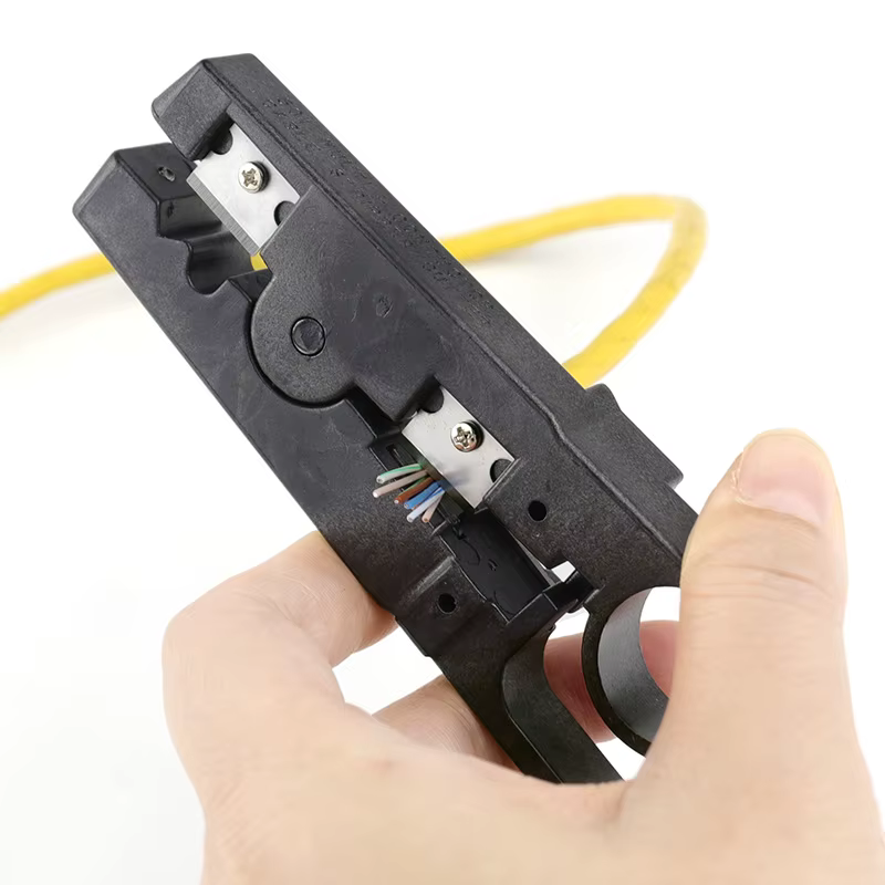 Pince à dénuder automatique, dénudeur de fil de câble Coaxial universel, outils de sertissage avec c