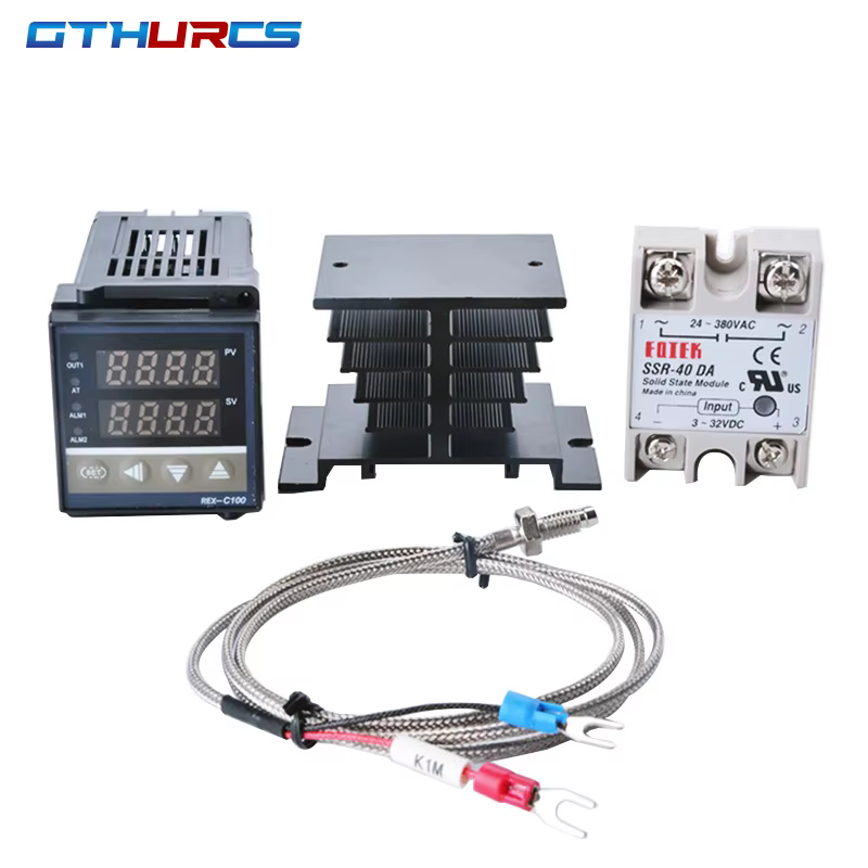 REX-C100 numérique RKC PID Thermostat régulateur de température numérique REX-C100/ 40A relais SSR/K