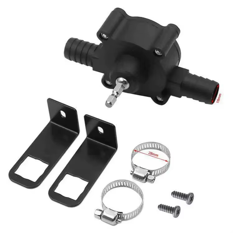 Pompe à eau électrique portable auto-amorçante pour transfert de liquides (huile, eau) pour maison, 