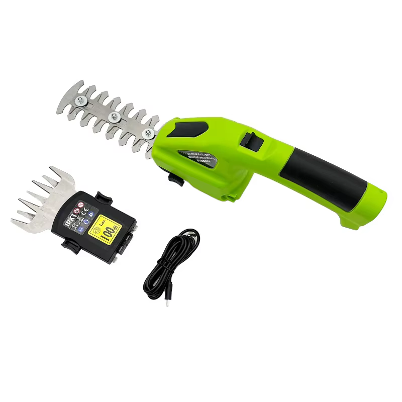 Taille-haie électrique sans fil 2 en 1, lame de taille-haie pour arbustes, Rechargeable, outils d'él