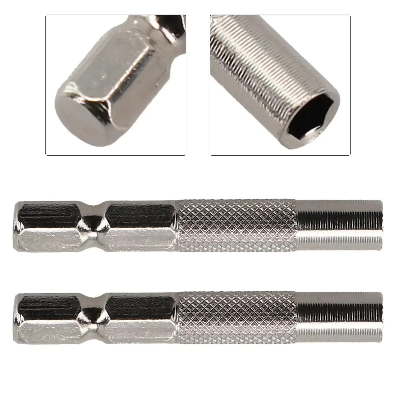 Conversion rapide d'embout avec adaptateur à tige hexagonale de 6 35 mm, convertit en système de 4 m