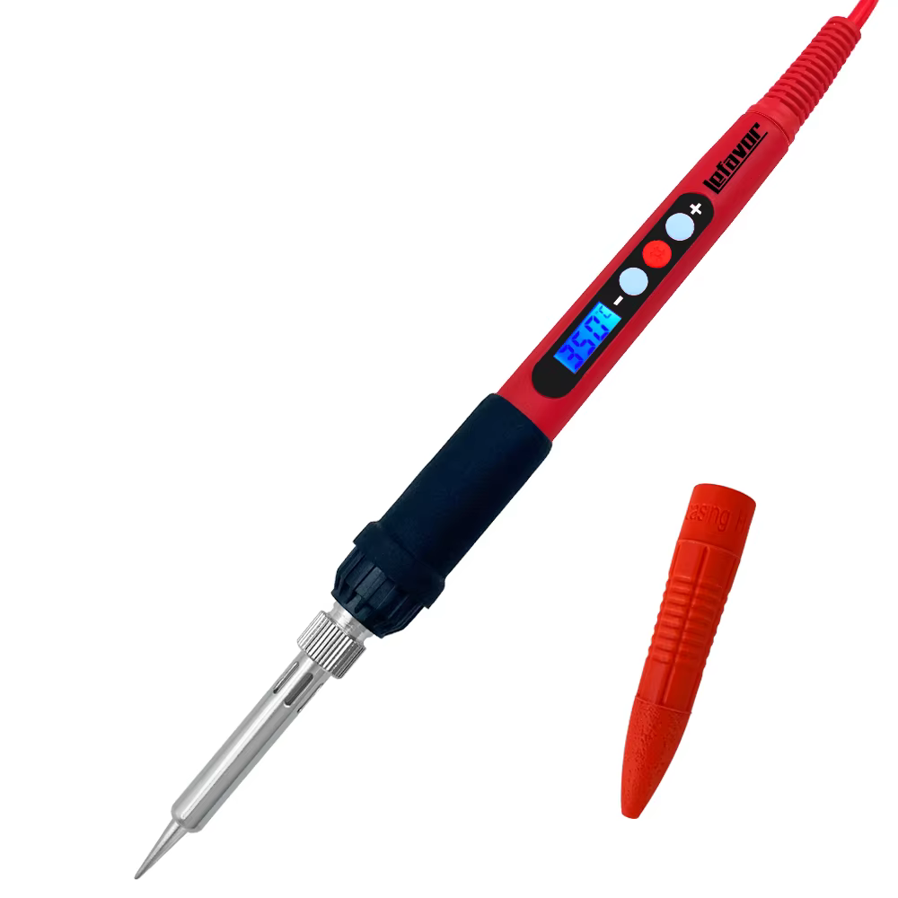 Kit de fer à souder numérique 60W 100V-240V, avec pointes de fer à souder, température réglable, out