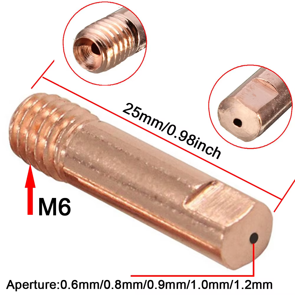 Consommables de soudage pour torche MIG 15AK, 15 pièces/30 pièces, 180A, support de pointes de buse