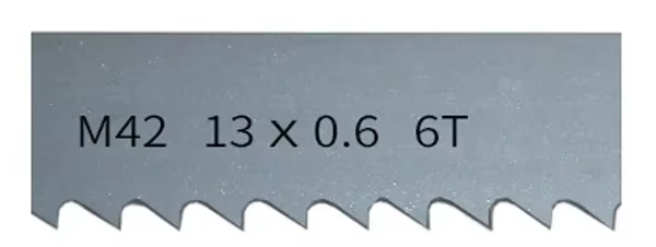 Lame de Scie à Ruban Bi Métal HSS M42 1735mm, 1735, 13, 0.65mm, 8/12T TPI pour Ministres le Bois et