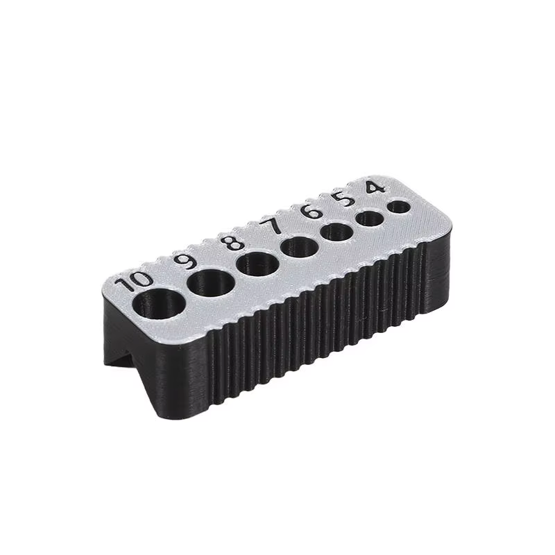 Guide de perçage pour trous de 4/5/6/7/8/9/10 mm, outil multifonctionnel de précision pour le bricol