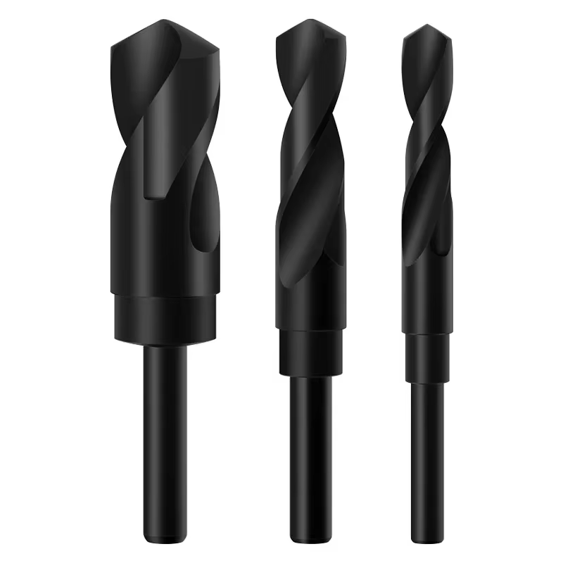 Foret hélicoïdal 1 pièce 12mm-40mm 1/2 "pouces Dia tige réduite HSS foret hélicoïdal 12/13/14/15/16/