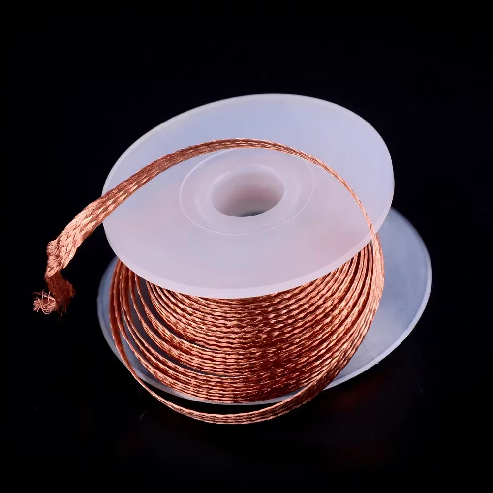 1 pièces 2.0mm 3.5mm 1.5M 3M fils à souder tresse à dessouder dissolvant de soudure mèche fil outil 