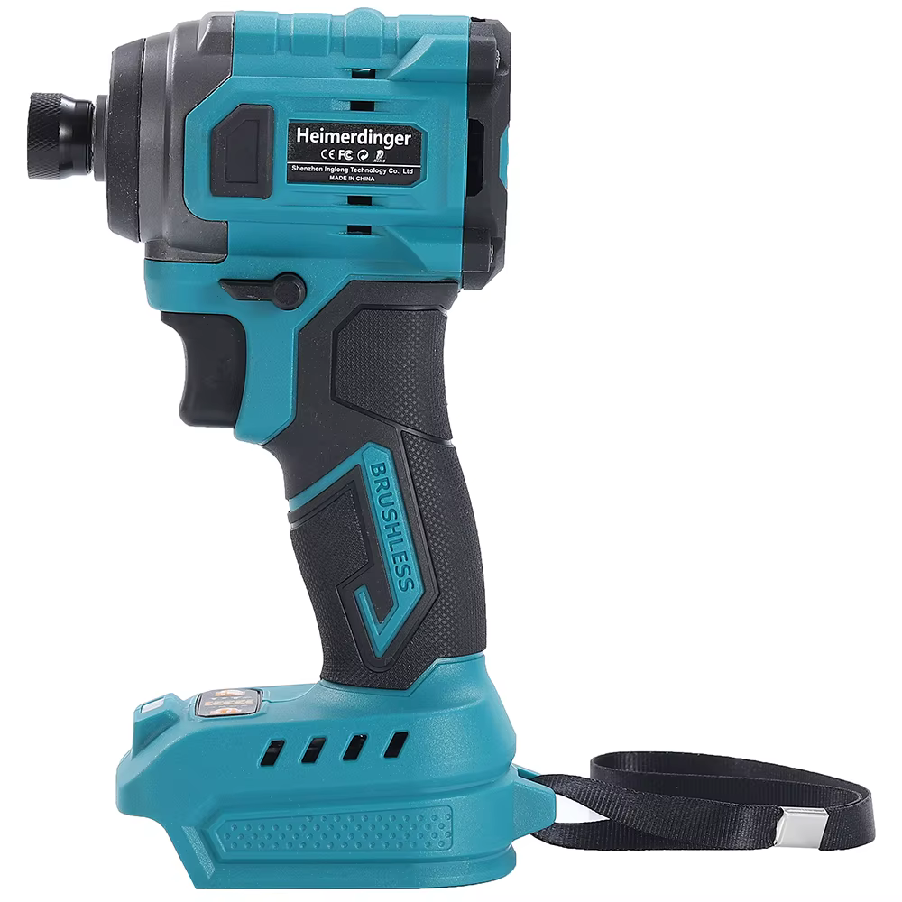 Perceuse visseuse à percussion électrique sans fil, 18V, 1/4 ", batterie aste, sans balais, tournevi