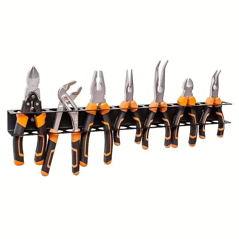 Support à outils en métal lourd, 1 pièce, gestionnaire de clés, gestionnaire d'atelier mural, tourne