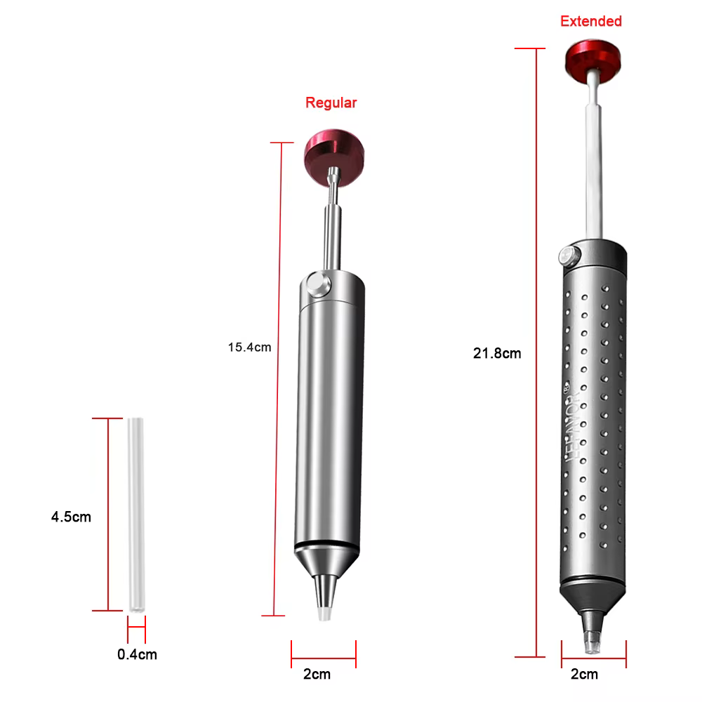 LEFAVOR – pompe à dessouder puissante en aluminium, pistolet à étain d'aspiration, stylo à ventouse,