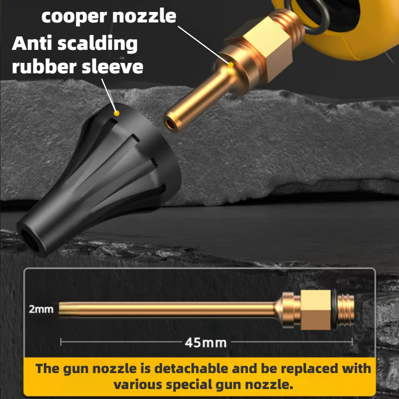 Pistolet à colle thermofusible professionnel 300w/800w avec bâtons de colle de 11mm, Mini pistolet e