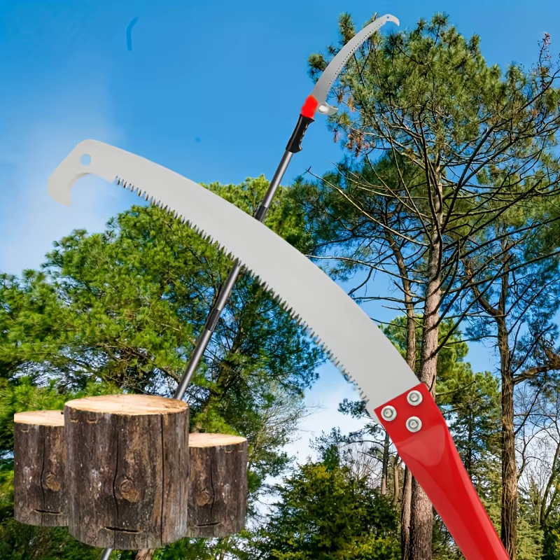 2 types de scies à main multifonctions pour l'élagage des arbres et le jardinage extérieur, avec lam
